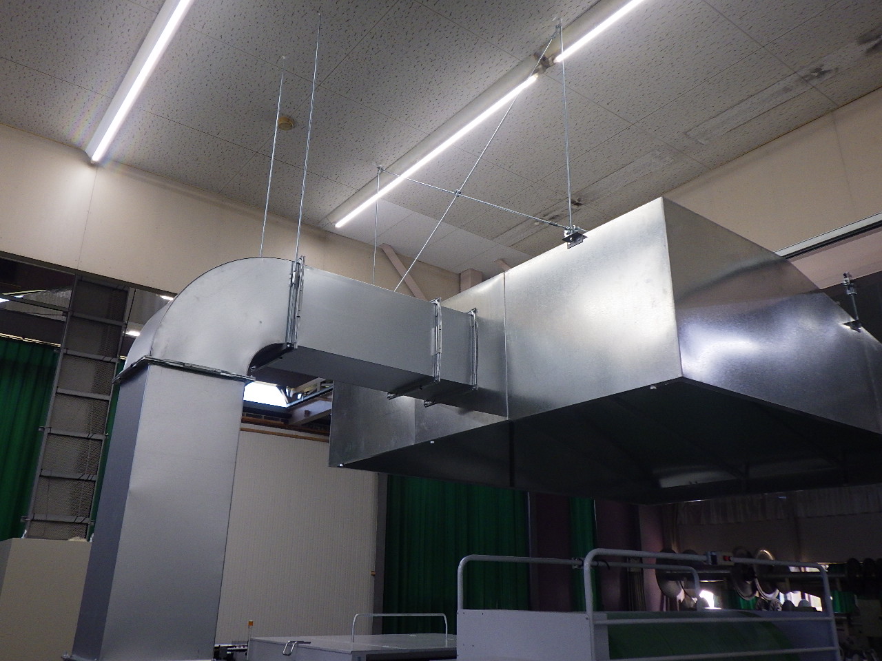 K工場 ダクト配管修繕工事